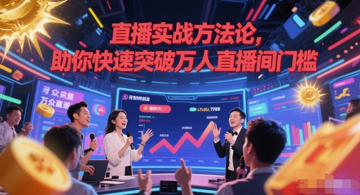 直播实战方法论，助你快速突破万人直播间门槛-谷进海小站
