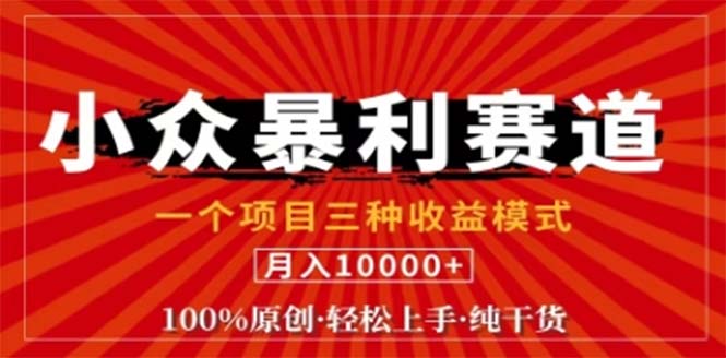 视频号最新爆火赛道，三种可收益模式，0粉新号条条原创条条热门 日入1000+-谷进海小站