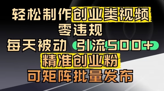 抖音引流创业粉，几分钟一个视频，非常暴力，小白直接可上手操作-谷进海小站