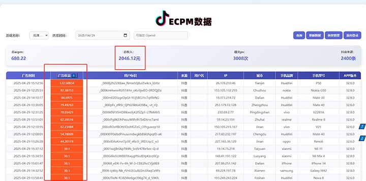 2025最新风口项目 抖音小游戏MCN 单人单日收益1500-2000+-谷进海小站