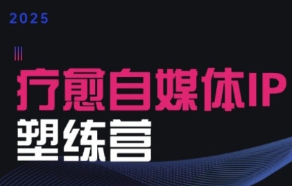2025治愈自媒体IP训练营，专为疗愈领域从业者打造-谷进海小站