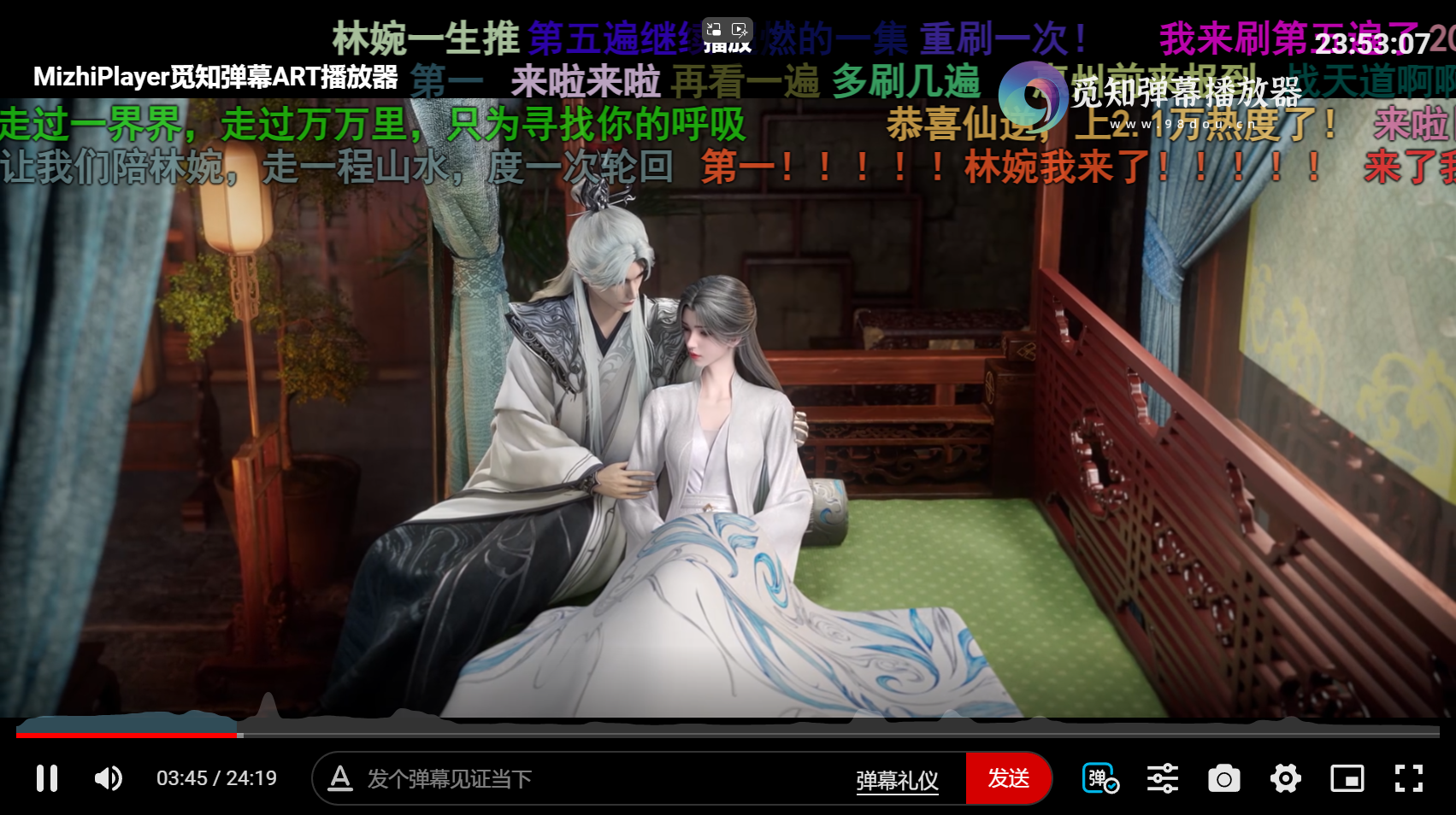 苹果CMS视频弹幕播放器 | 觅知ART弹幕播放器全新UI | MizhiPlayer多功能播放器-谷进海小站