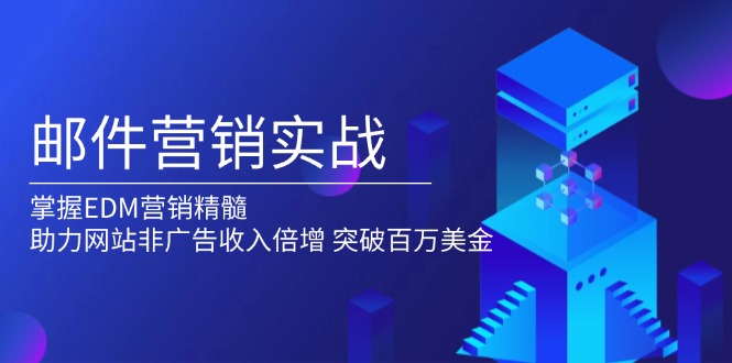 邮件营销实战，掌握EDM营销精髓，助力网站非广告收入倍增，突破百万美金-谷进海小站