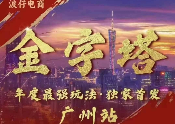 波仔电商·线下课ppt-10月30号，金字塔玩法 3天极速起量，88页ppt，3天起量!-谷进海小站